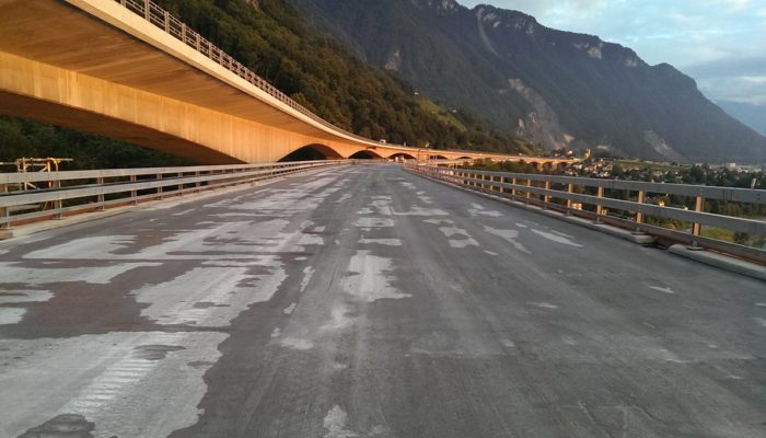 Viaduc de Chillon mesures lasercan